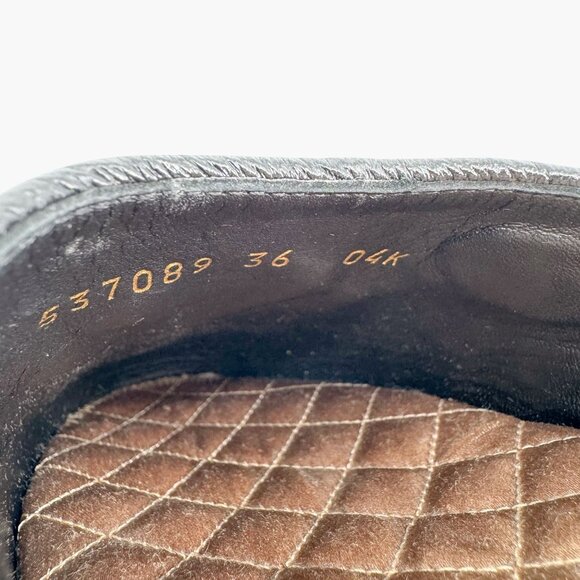 Gucci Yankees GG Mule Slipper Size 36 US 6 Beige Monogram Canvas Flat Loafer MLB - Picture 15 of 15